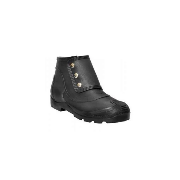 Hillson No Risk 1 inch PVC Steel Toe Black Gumboots