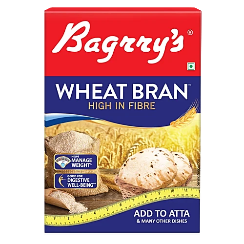 Bagrry’s Wheat Bran | High Fibre Protein Rich Roti Mix (500 g)