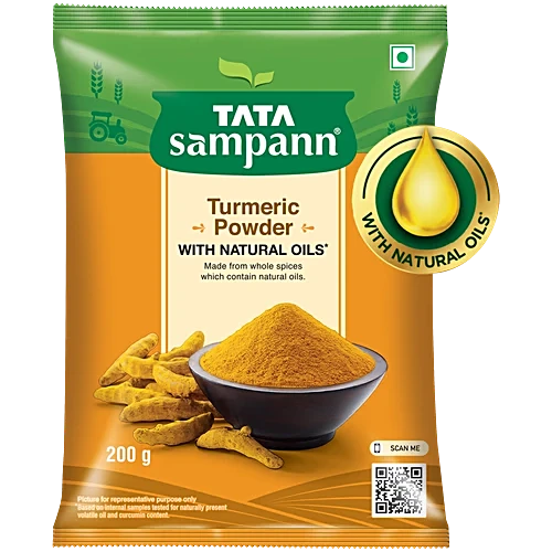 Tata Sampann Turmeric/Haldi Powder With Natural Oils
