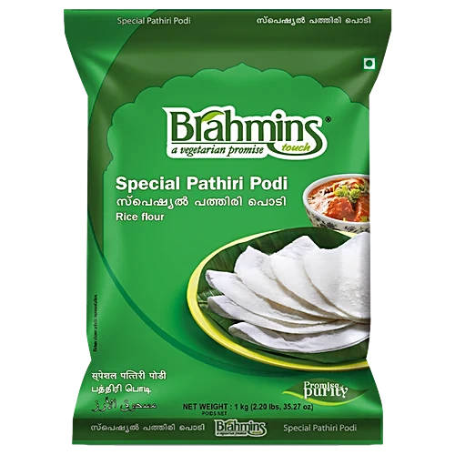 Brahmins Pathiri Podi | Kerala Style Rice Flour for Soft Pathiri (1 kg)