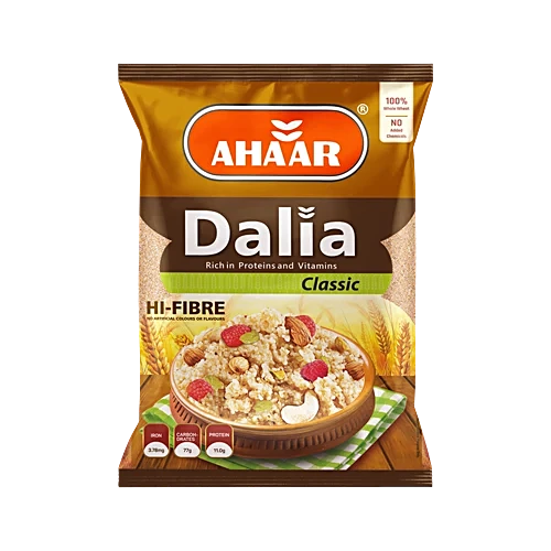 AHAAR Classic Dalia | High Fibre Broken Wheat (500 g)