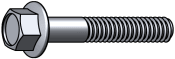 Metric flange bolts